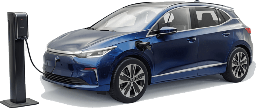 Recharge d'une voiture électrique à domicile